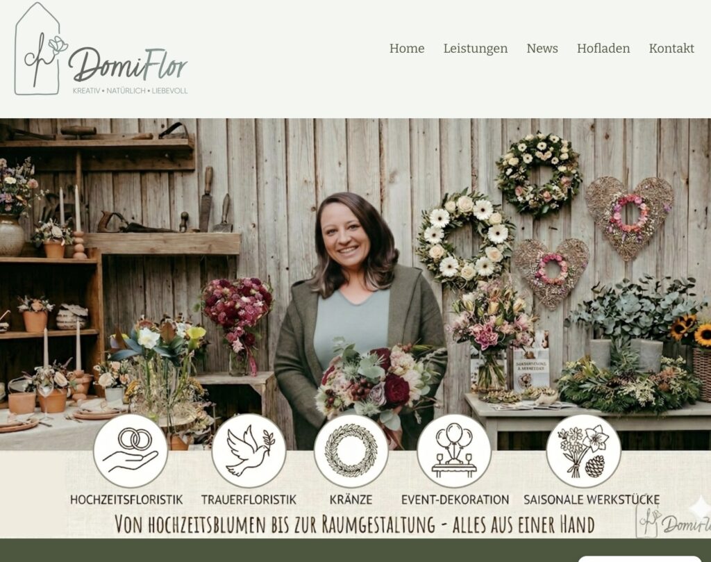 Beispiel DomiFlor.at